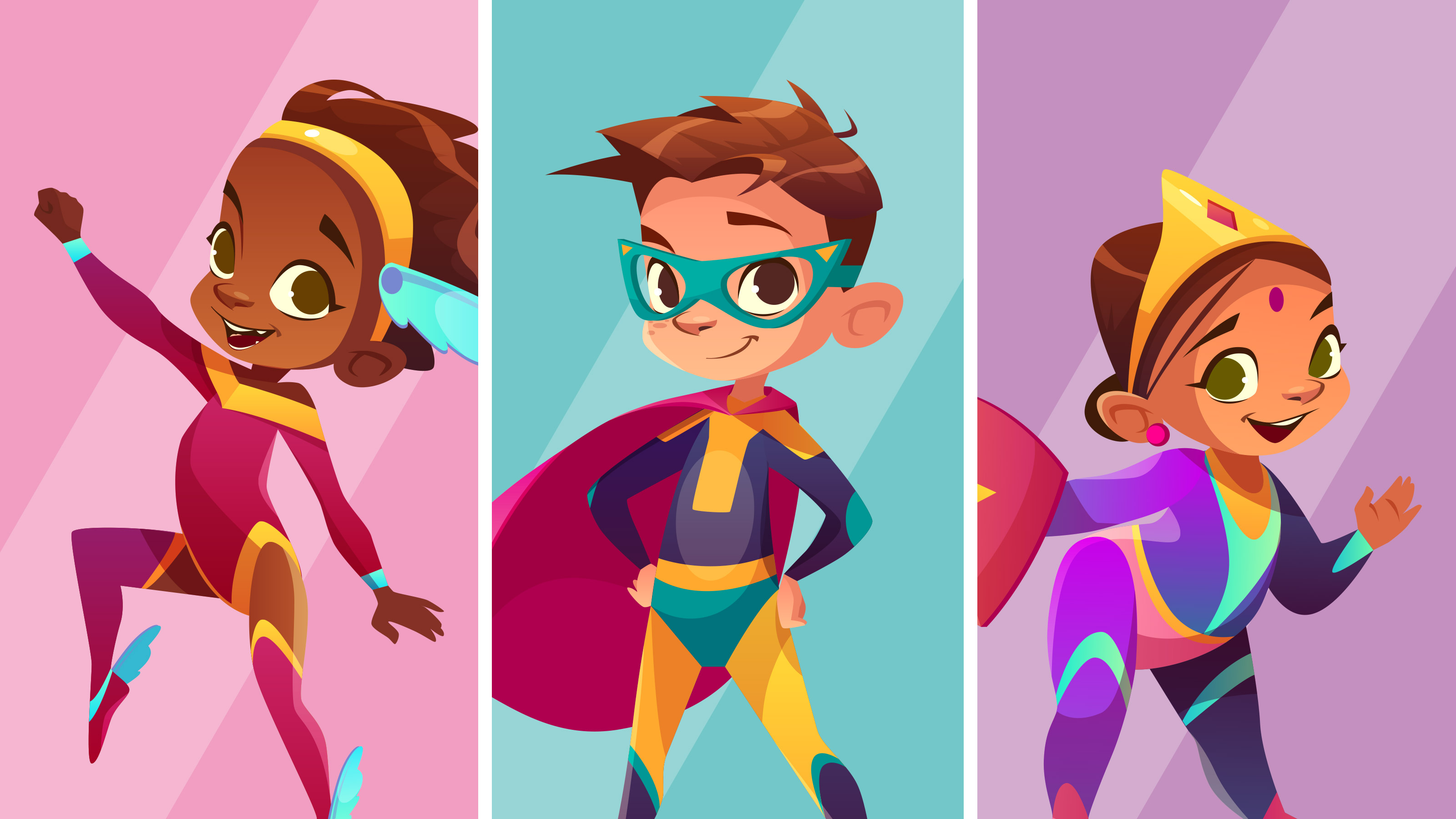 英語說故事 John的異想世界 超級英雄打擊壞蛋